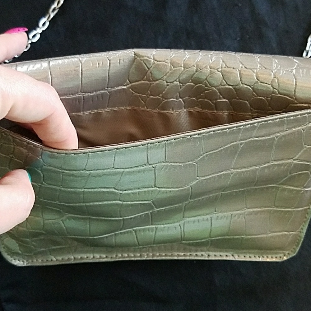 Silver evening bag purse - Picture 7 of 7